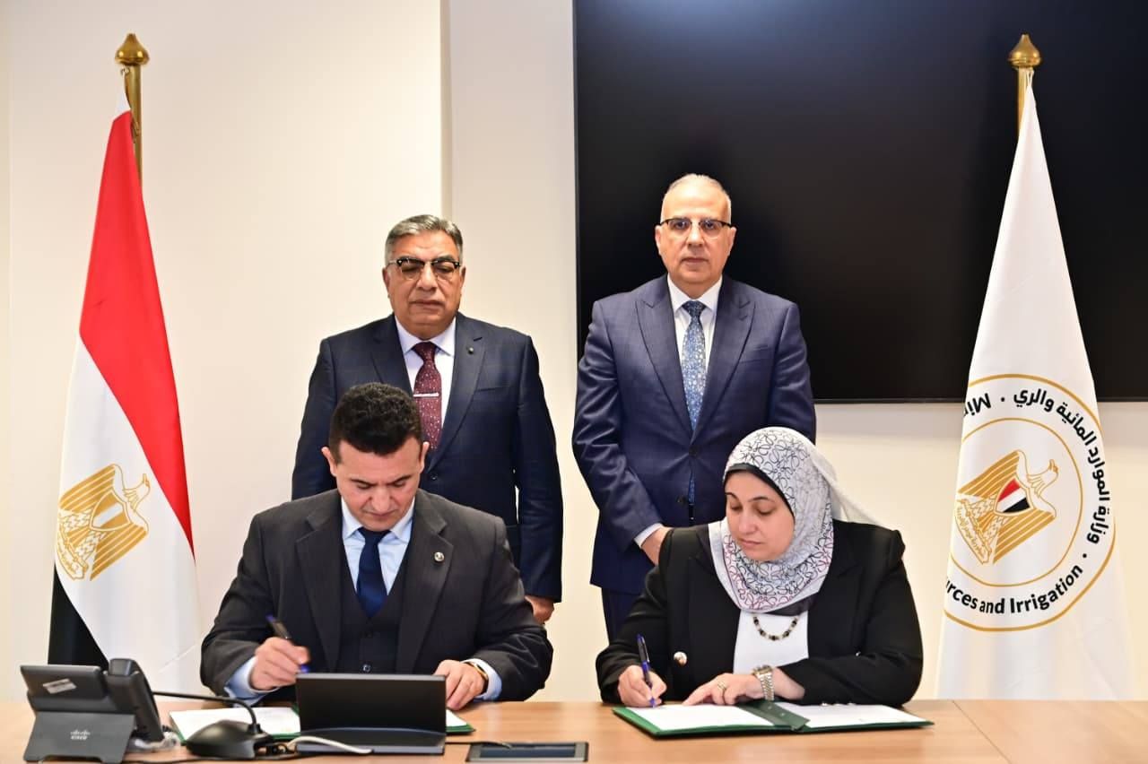 توقيع بروتوكول تعاون مشترك بين وزارة الري ومحافظة الدقهلية للاستفادة من أملاك الري بالدقهلية