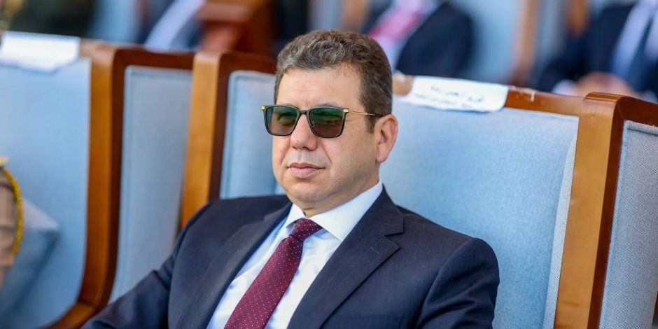 السيد الوزير حسن رشاد رئيس جهاز المخابرات العامة ضمن أعضاء المجلس التنفيذي لغزة