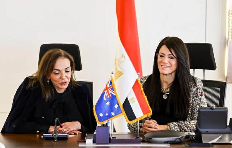 وزيرة التخطيط تبحث مع وزيرة التنمية الدولية الأسترالية تعزيز العلاقات الاقتصادية