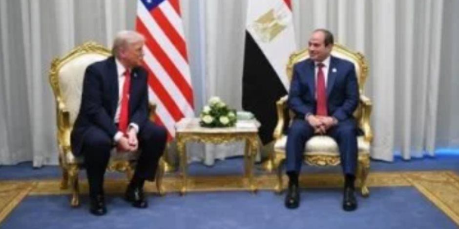 ترامب فى رسالة للرئيس السيسى:لا ينبغي لأي دولة أن تسيطر بشكل أحادي على نهر النيل