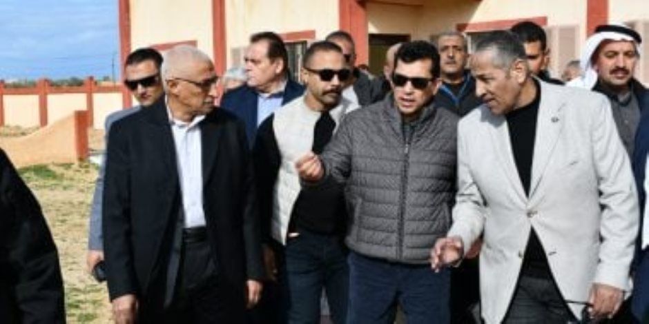 بتكلفة 13 مليون جنيه.. وزير الرياضة يفتتح أعمال تطوير مركز شباب الشيخ زويد