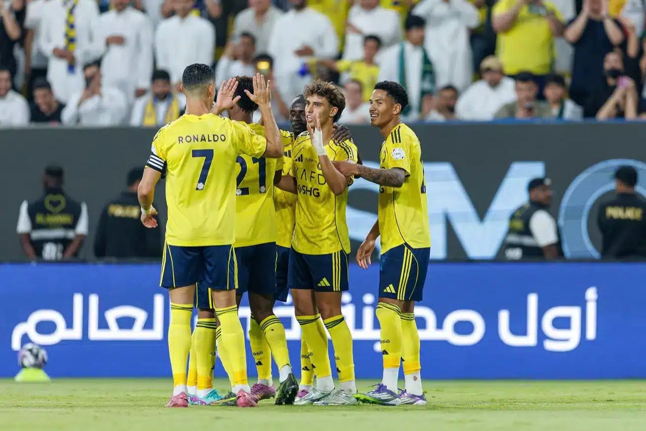 قائمة غيابات النصر ضد ضمك في الدوري السعودي.....