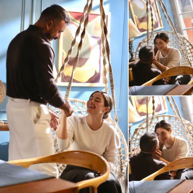 يارا السكري تشوق الجمهور لدورها أمام أحمد العوضي...