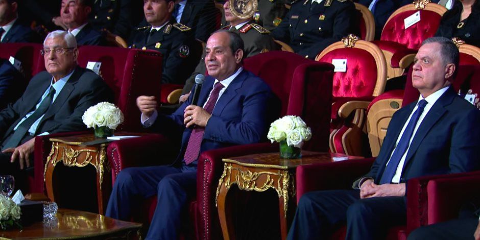 الرئيس السيسي: «التجهيزات الأمنية القوية علشان بلدنا فقط.. والله والله مش لحمايتي»