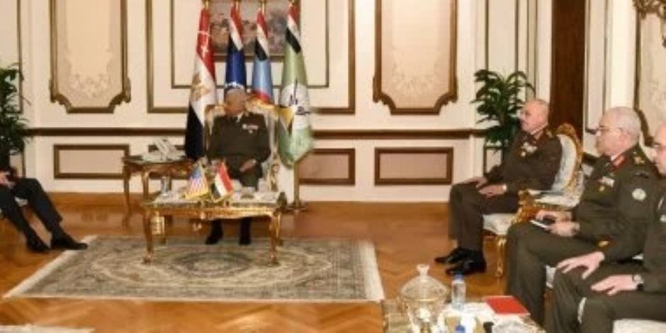 وزير الدفاع يلتقى نائب وزير الخارجية الأمريكى