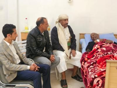 أخبار اليمن : الامين العام المساعد للمؤتمر يزور الفقيه ويطمئن على صحته