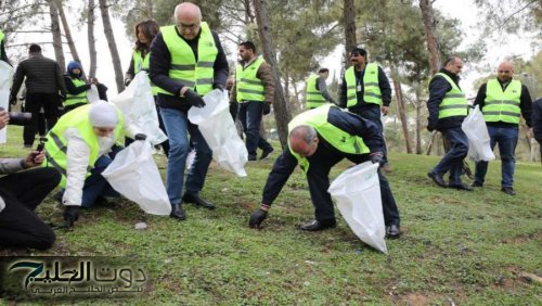 أمانة عمّان تنفذ حملة نظافة في متنزه عمّان القومي