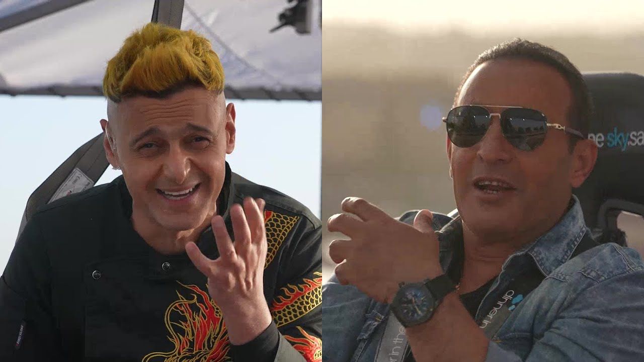 تفاصيل إصابة أحمد السقا خلال تصوير برنامج رامز...