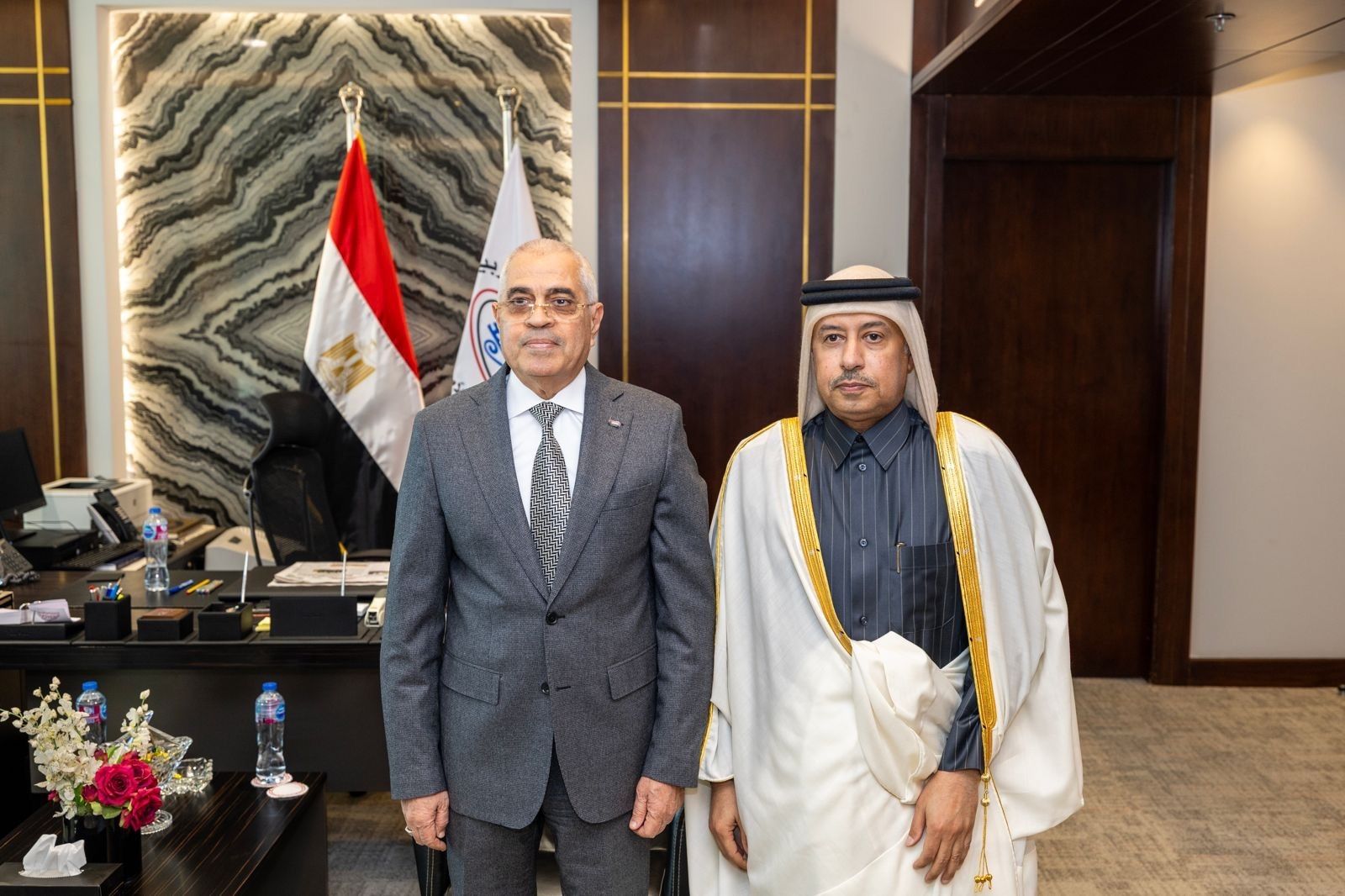 مصر وقطر تبحثان تعزيز التعاون في مكافحة غسل الأموال وتمويل الإرهاب