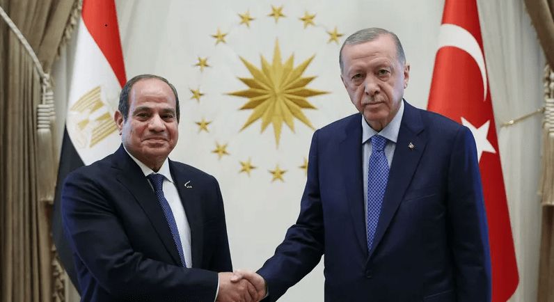 الرئيس السيسي يستقبل نظيره التركي رجب طيب أردوغان اليوم