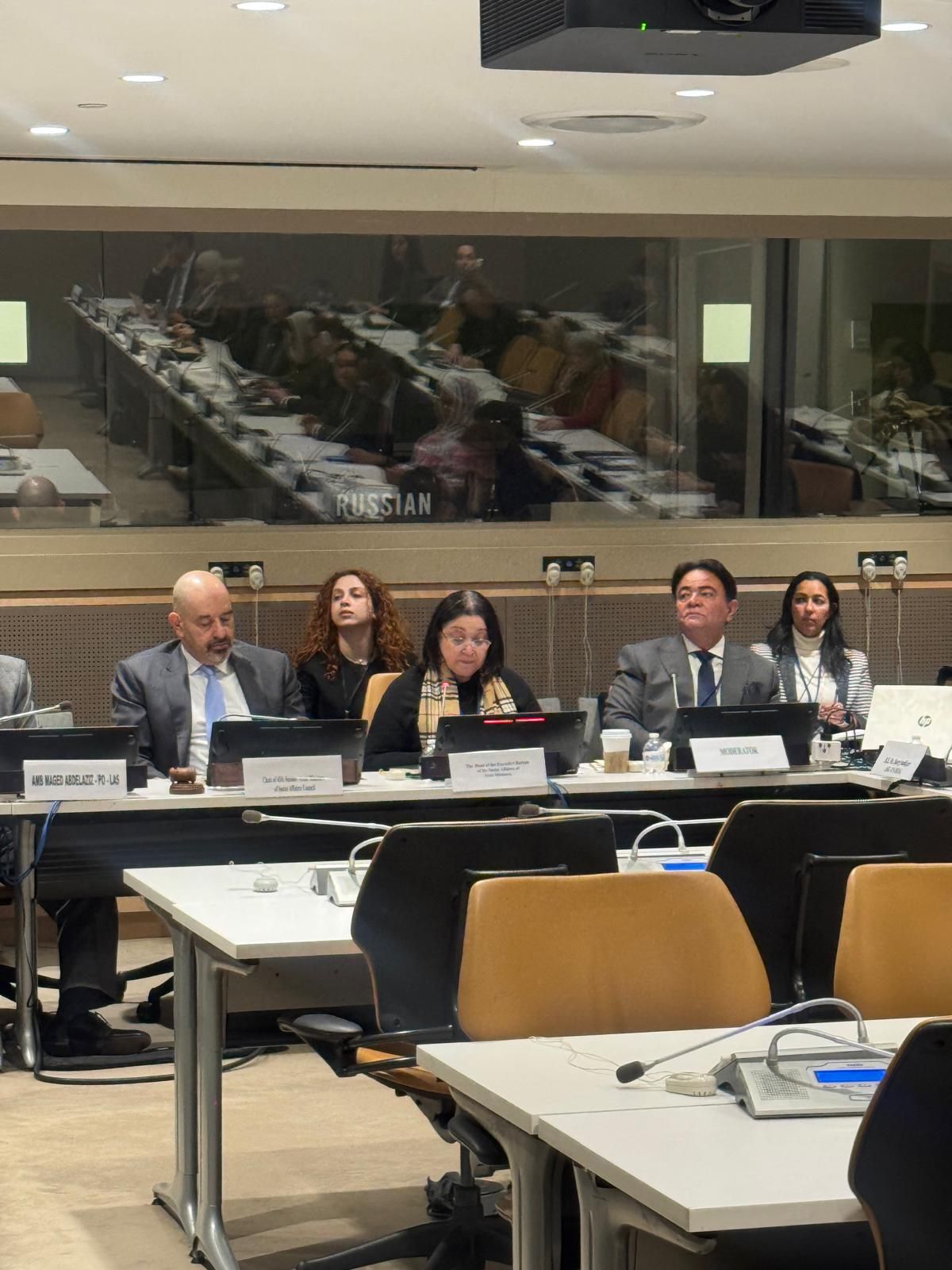 نائبة وزيرة التضامن تستعرض جهود مصر فى برامج الحماية الاجتماعية