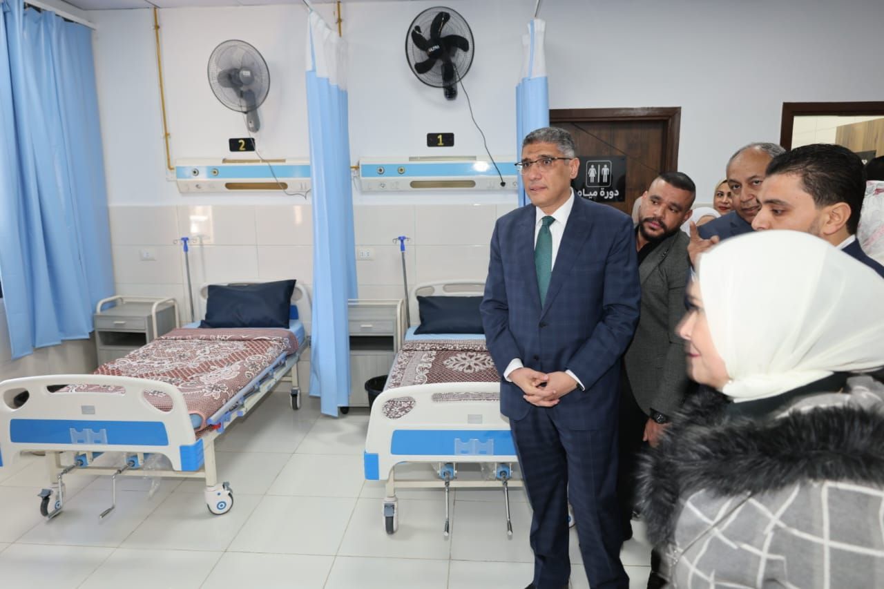 محافظ الجيزة يفتتح مبنى العمليات المطوّر بمستشفى 6 أكتوبر المركزي