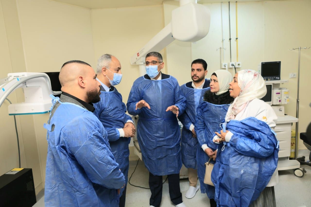 محافظ الجيزة يفتتح مبنى العمليات المطوّر بمستشفى 6 أكتوبر المركزي