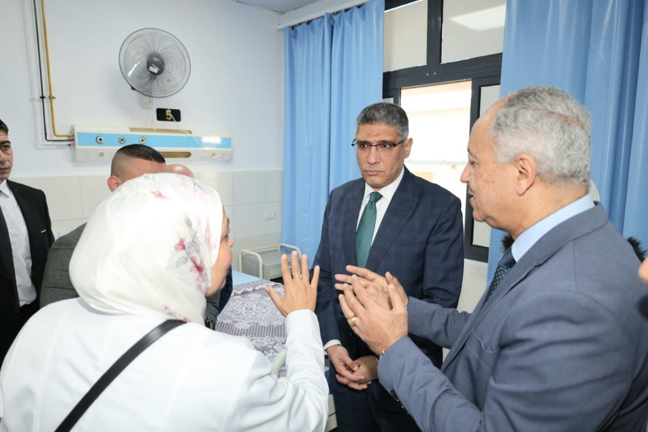 محافظ الجيزة يفتتح مبنى العمليات المطوّر بمستشفى 6 أكتوبر المركزي