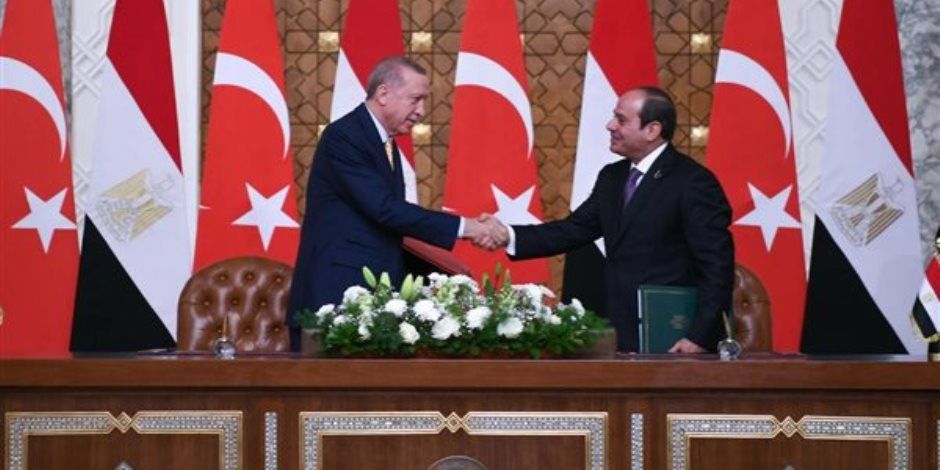 الرئيس السيسي وأردوغان يشهدان التوقيع على عدد من الاتفاقيات ومذكرات التفاهم