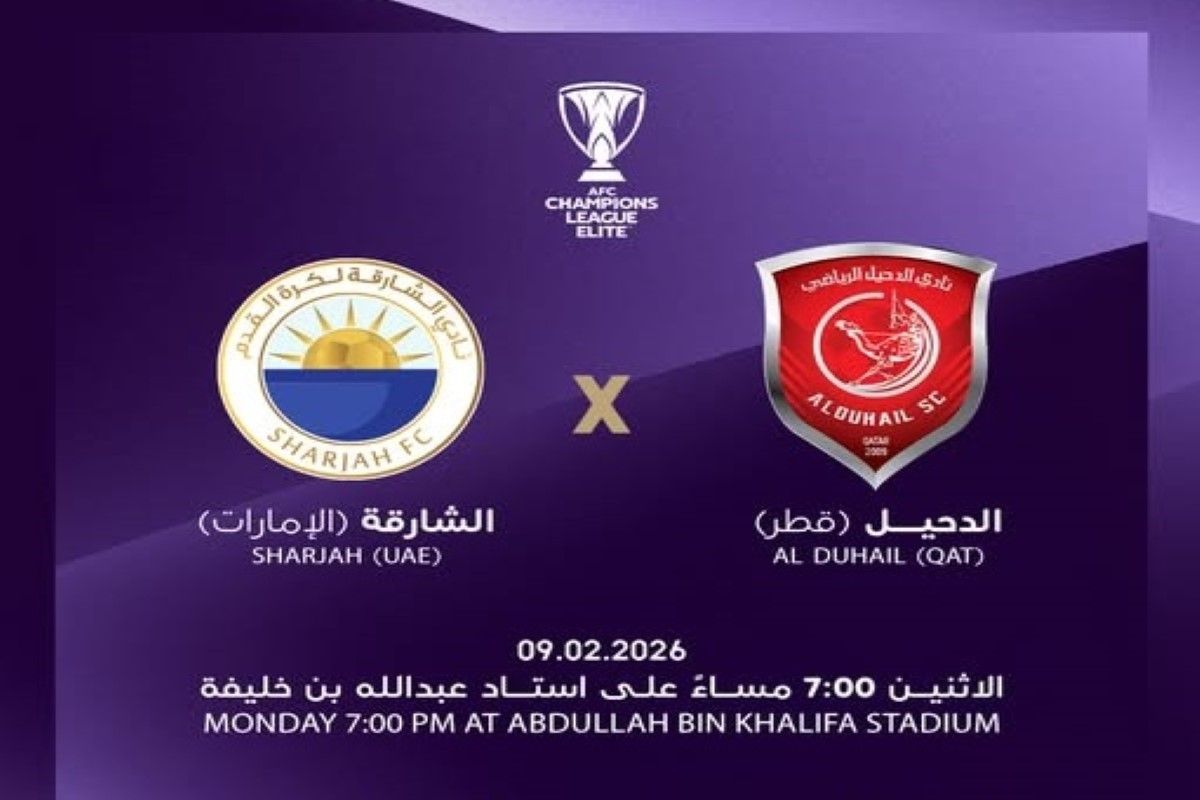 رابط الأسطورة.. بث مباشر مشاهدة مباراة الدحيل والشارقة...