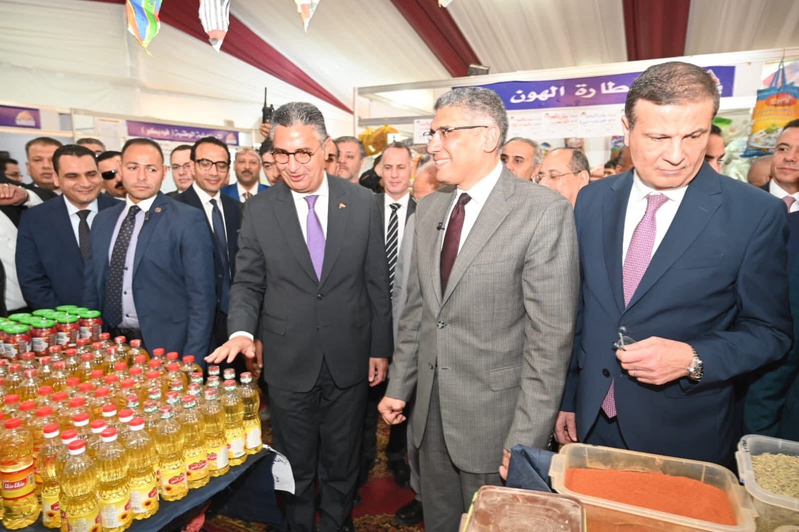 محافظ الجيزة ووزيرا التموين والزراعة يفتتحون معرض «أهلاً رمضان» الرئيسي بفيصل