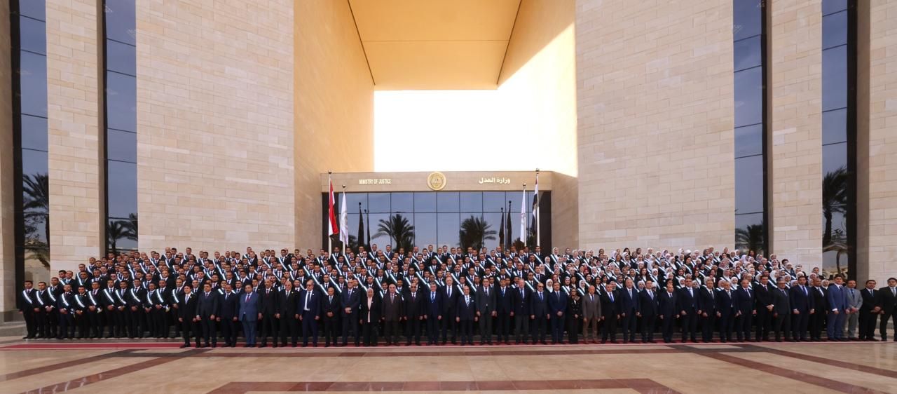 أعضاء النيابة الإدارية وقضايا الدولة الجُدد يؤدون اليمين القانونية أمام وزير العدل
