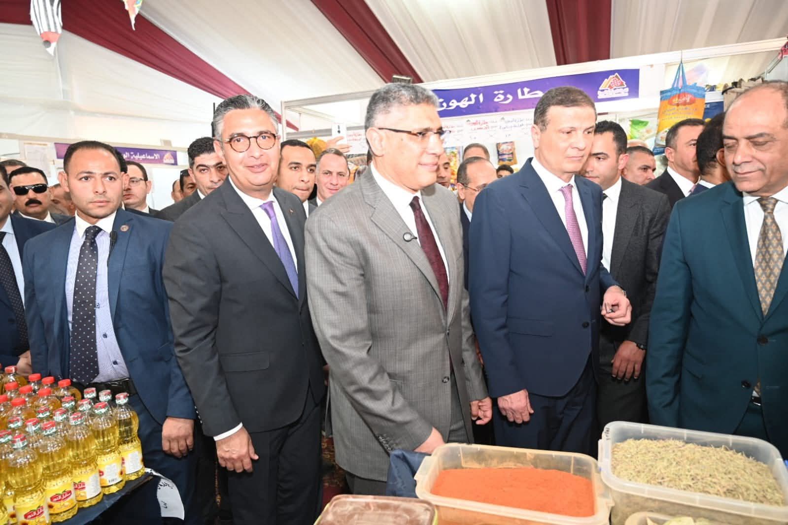 محافظ الجيزة ووزيرا التموين والزراعة يفتتحون معرض «أهلاً رمضان» الرئيسي بفيصل