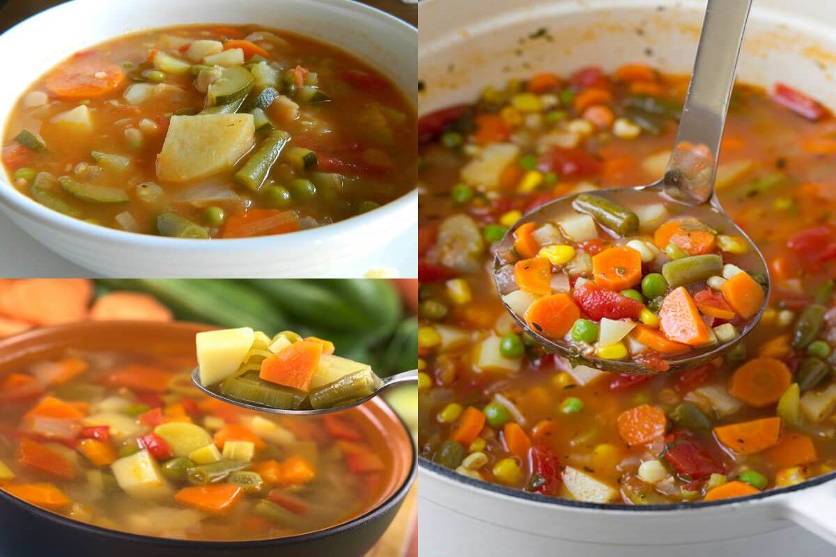 أسرع وجبة عشاء صحية.. طريقة عمل شوربة الخضار...