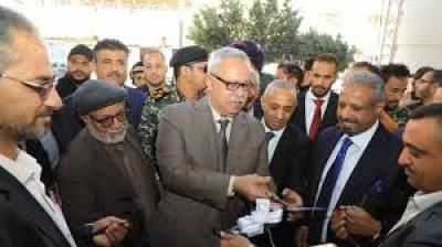 أخبار اليمن : صنعاء: بن حبتور يفتتح شركة للسيارات الكهربائية