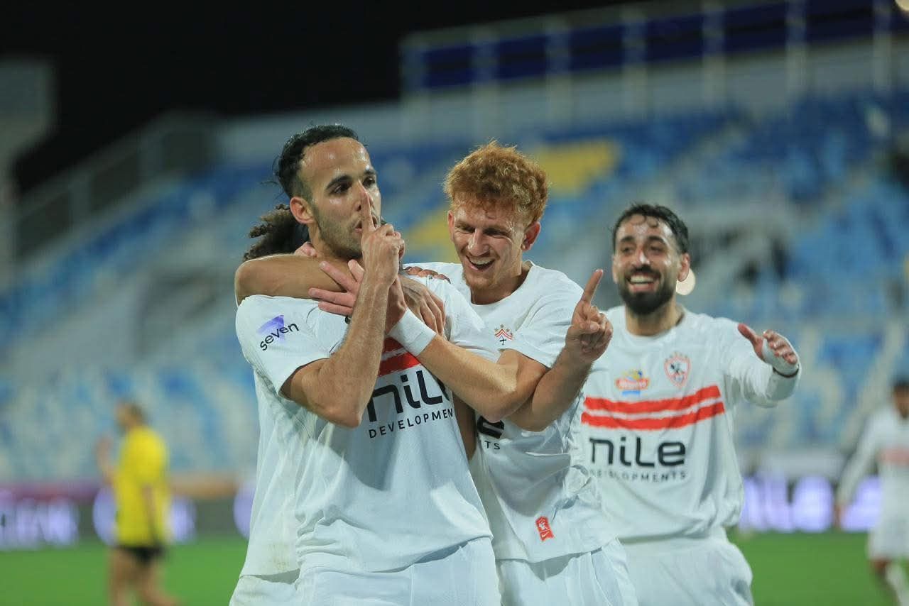 هل يحسمها النادي المصري.. فرص تأهل نادي الزمالك...