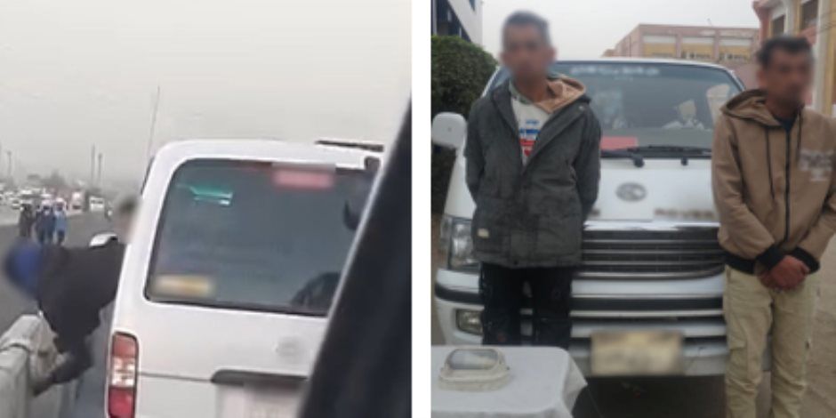 بعد تداول الفيديو.. ضبط المتهم بسرقة كشاف إنارة من أحد الحواجز بالقليوبية