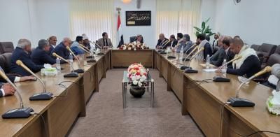 أخبار اليمن : الراعي يلتقي ممثلي القطاع الخاص