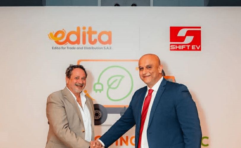 إيديتا للتجارة توقع شراكة مع Shift EV لتحويل شاحنات أسطول التوزيع للعمل بنظام الدفع الكهربائي