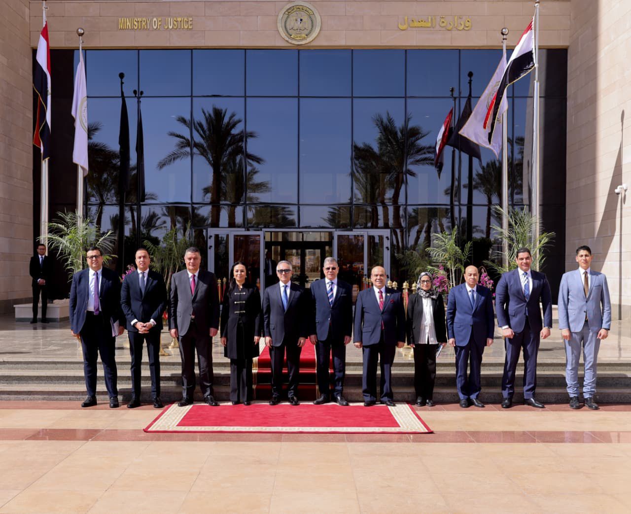 وزيرا العدل والتضامن الاجتماعي يبحثان تعزيز التعاون في عدد من مجالات العمل المشتركة