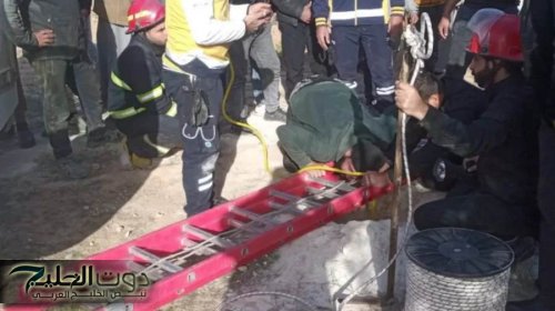 تفاصيل تحبس الأنفاس لإنقاذ الطفل عبد الرزاق من بئر بعمق 30 مترًا .. فيديو