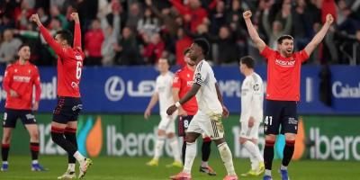 ريال مدريد يسقط أمام أوساسونا