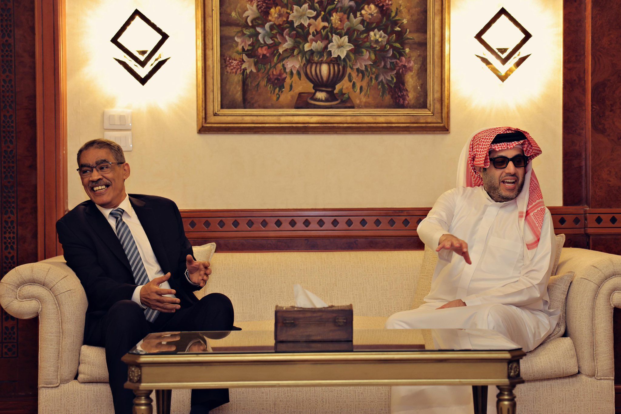 تركي آل الشيخ يعلن وصوله إلى مصر في زيارة رسمية لعدة أيام.. فيديو وصور