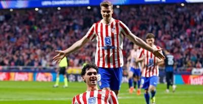أتلتيكو يبلغ ثمن نهائي أبطال أوروبا