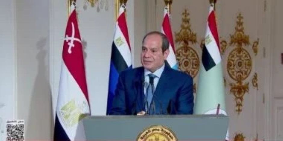 الرئيس السيسى: أكدنا دعم الأشقاء والوقوف معهم في مواجهة الأزمات