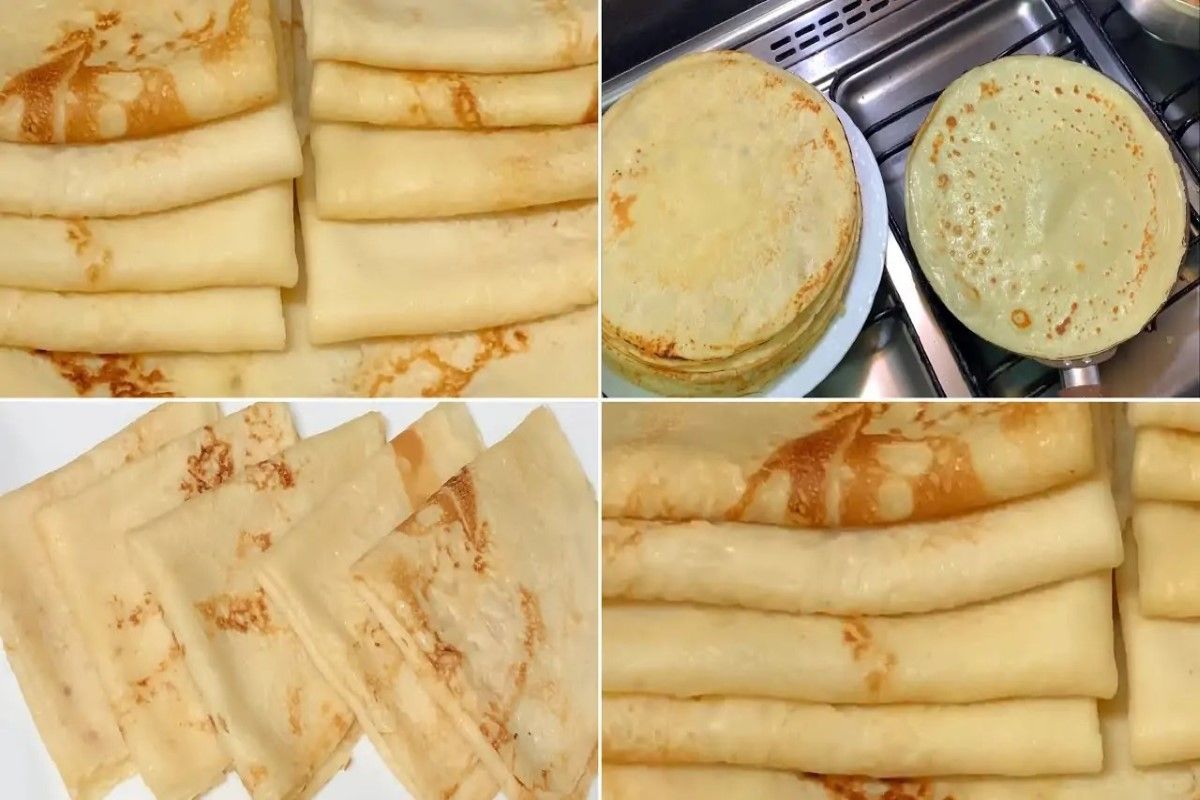 ببيضة واحدة فقط.. أسرع طريقة عمل عيش الكريب...