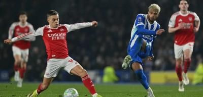 أرسنال يحصن صدارته والسيتي يتعثر