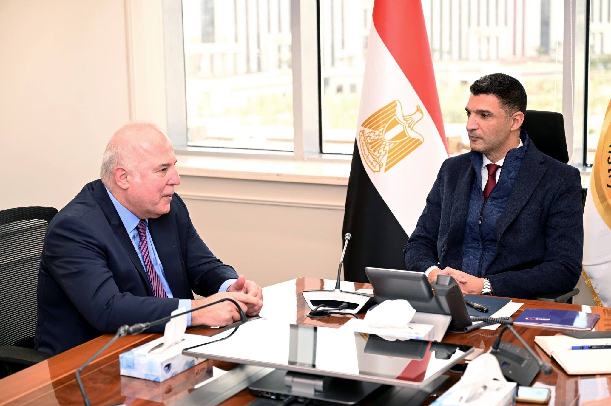 وزير الصناعة يبحث مع شركة بولاريس التركية خطط التوسع وجذب استثمارات جديدة