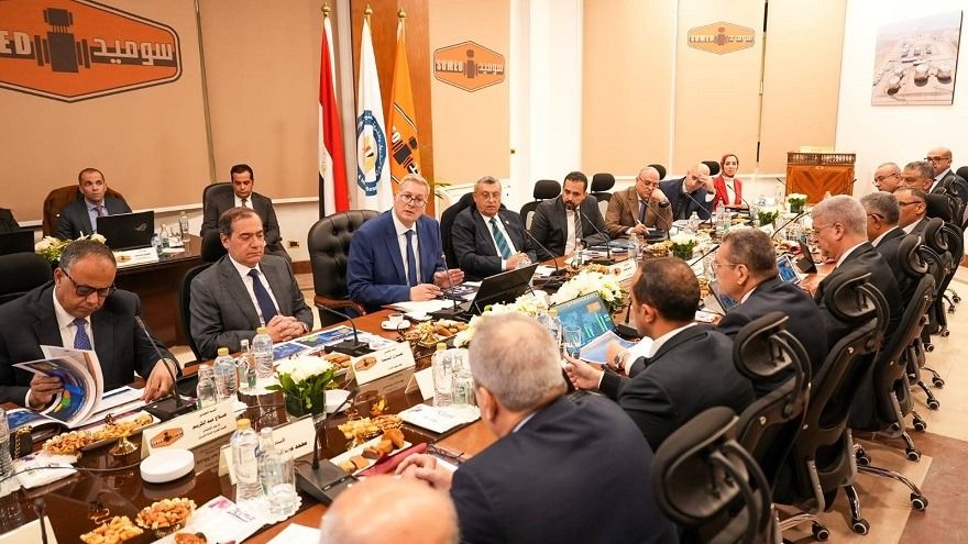 «سوميد» تنقل 365 مليون برميل بترول خام خلال 2025