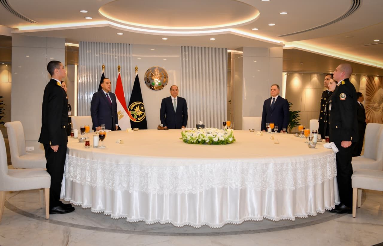 الرئيس السيسي يشارك في حفل إفطار أكاديمية الشرطة