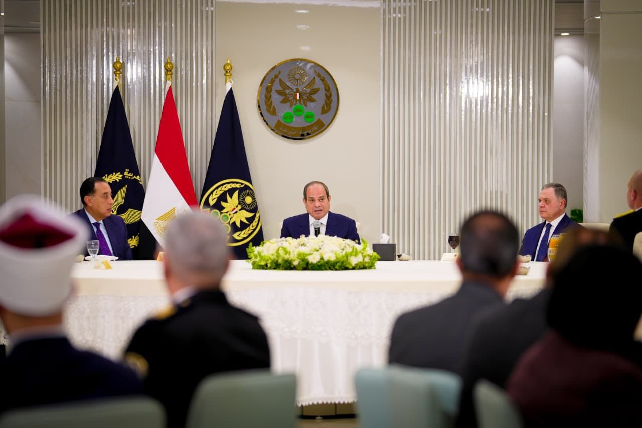 الرئيس السيسي يشارك في حفل إفطار أكاديمية الشرطة