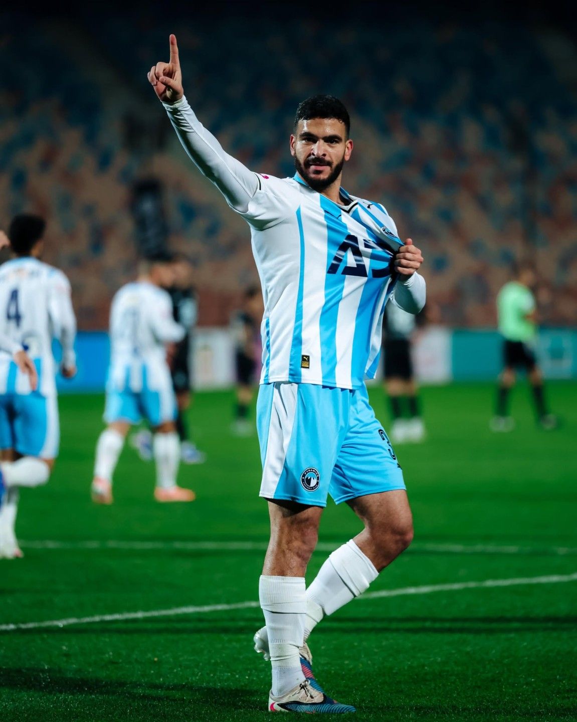 ”حامد حمدان يعطي الأزرق الصدارة”اطّلع على نتيجة مباراة بيراميدز...