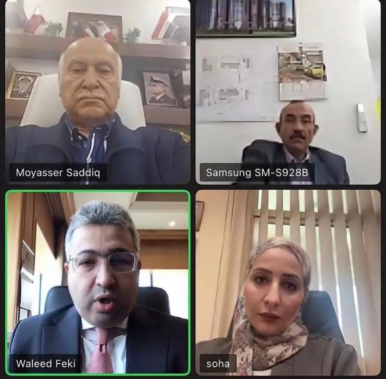 السفير المصري في الدوحة يعقد اجتماعاً افتراضياً مع رموز الجالية للاطمئنان على أوضاعهم