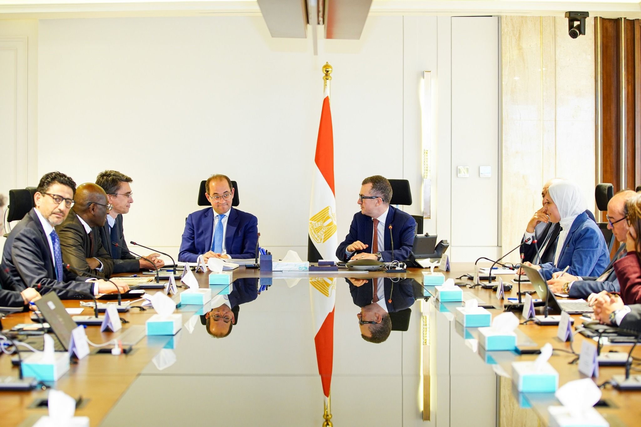 وزيرا التخطيط والمالية يبحثان إنشاء آلية مبتكرة لضمان مخاطر تمويل مشروعات البنية التحتية