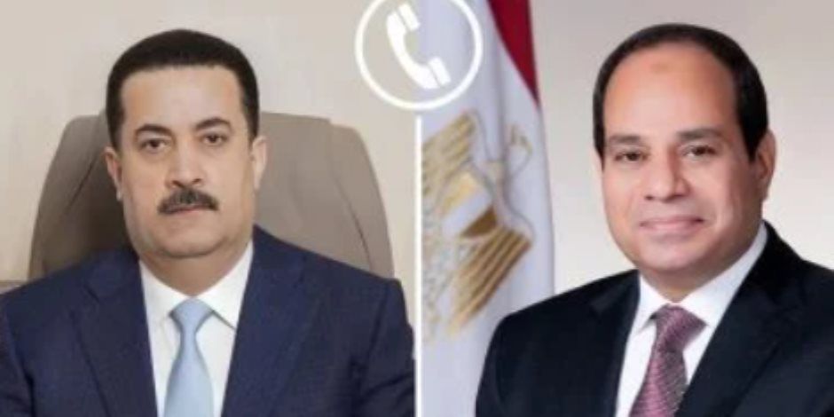 الرئيس السيسى يؤكد على ثبات الموقف المصري الرافض لأي اعتداء على العراق أو على أي دولة عربية