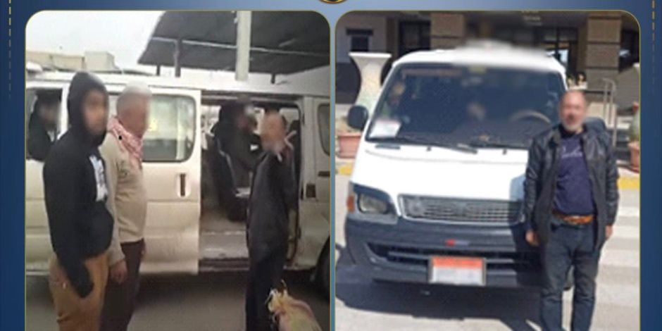 ضبط قائد سيارة "ميكروباص" لتحصيل أجرة أزيد من المقررة والتعدى على راكب بالسب في الشرقية (فيديو)