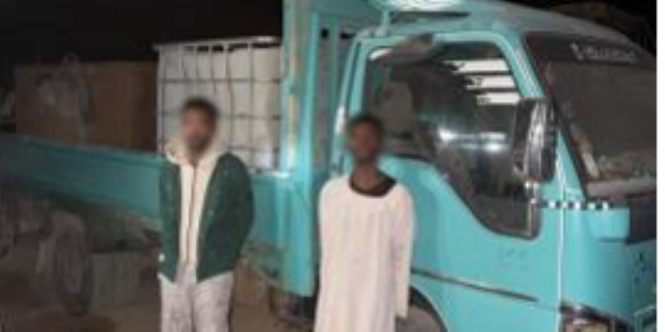 ضبط 2000 لتر سولار داخل فنطاس سيارة لبيعها بالسوق السوداء فى أسوان