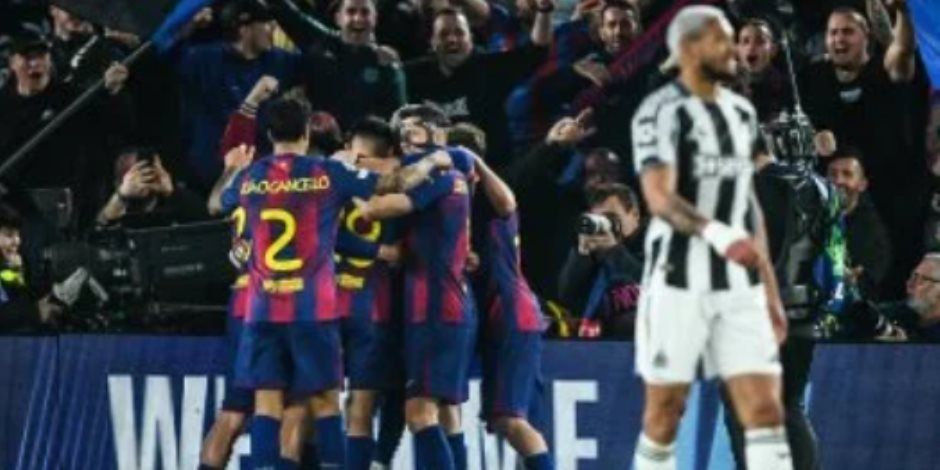 برشلونة يدمر شباك نيوكاسل بسباعية ويعبر لربع نهائي دوري أبطال أوروبا