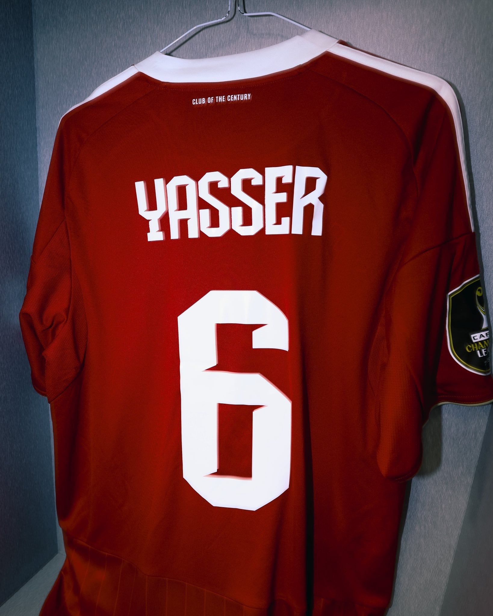 اطّلع على.. غرفة ملابس الأهلى قبل مواجهة الترجى التونسى فى 15 لقطة