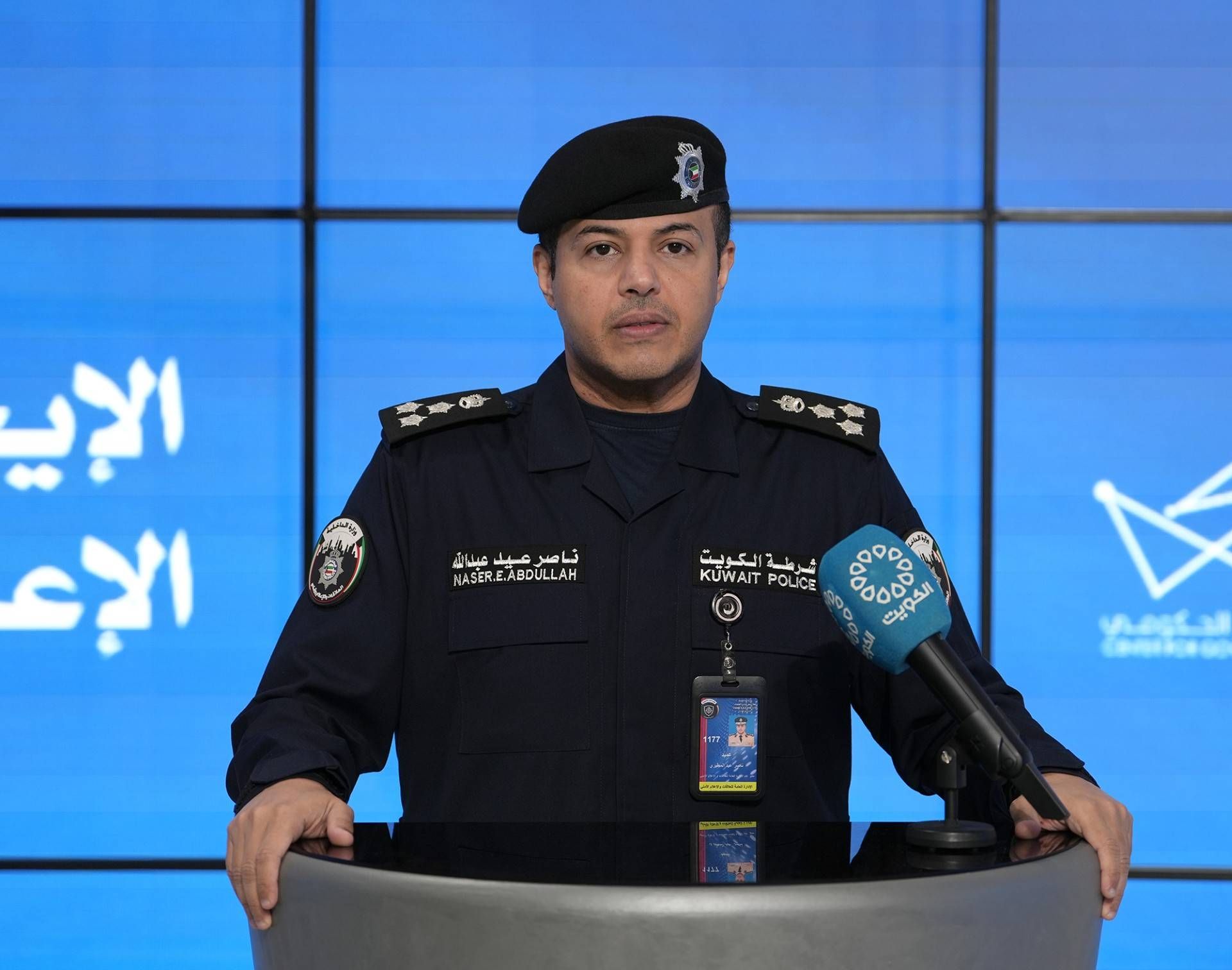 العميد ناصر بوصليب المتحدث باسم وزارة الداخلية الكويتية (كونا)